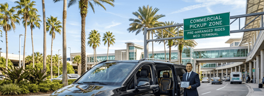 Aeroporto di Orlando: trasferimento privato da/per Orlando o Disneyland