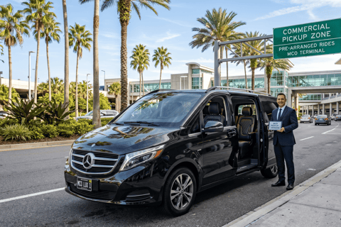 MCO Airport Private Transfer to/from Orlando or Disneyland Daytime Arrival: MCO Airport to Orlando or Disneyland