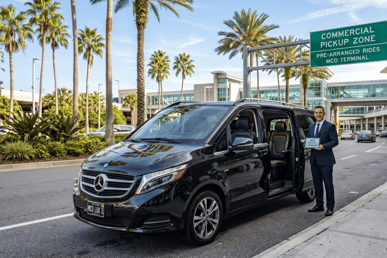 MCO Airport Private Transfer to/from Orlando or Disneyland Daytime Arrival: MCO Airport to Orlando or Disneyland