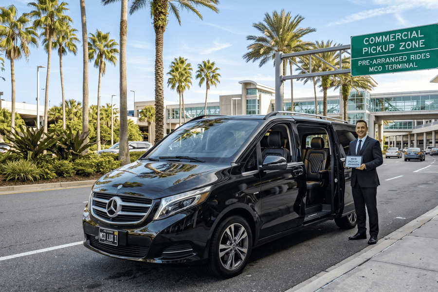 MCO Flughafen: Privater Transfer nach/ab Orlando oder Disneyland. Foto: GetYourGuide MCO Flughafen: Privater Transfer nach/ab Orlando oder Disneyland. Foto: GetYourGuide