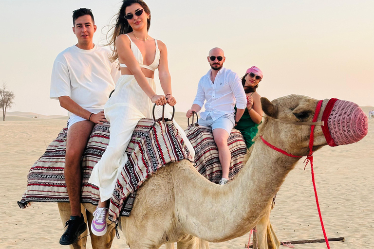 Camel Ride Sand Boarding ATV Bike & Dune Bashing Trip 4-Hour Private Desert Safari