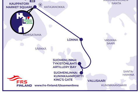 From Helsinki: Round-Trip Ferry Ticket to Suomenlinna