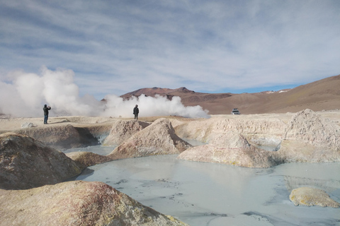 La Paz: Buss till Atacama Chile med avslutning i Uyuni.