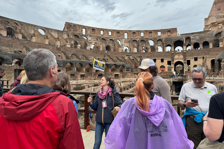 Roma: Coliseu, Arena, Fórum e Monte Palatino para grupos pequenosRoma: Tour pela Arena do Coliseu, Fórum Romano e Monte Palatino