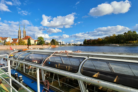 Wrocław: Boat Cruise with licensed guide only for your group Wrocław guided walking tour and closed boat cruise