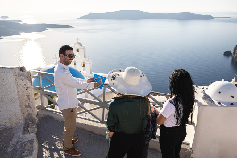 Santorin : visite touristique privée de 3 à 5 heures avec un localVisite privée de 3 heures