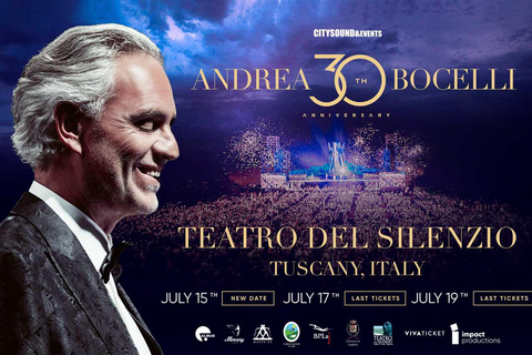 Overdracht Florence naar Bocelli-Teatro del Silenzio LajaticoRondreis