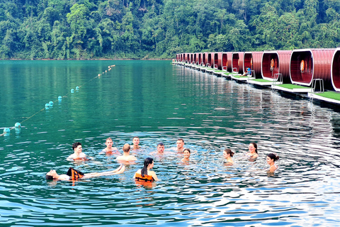 Z Krabi: wycieczka 1-dniowa nad jezioro Khao Sok