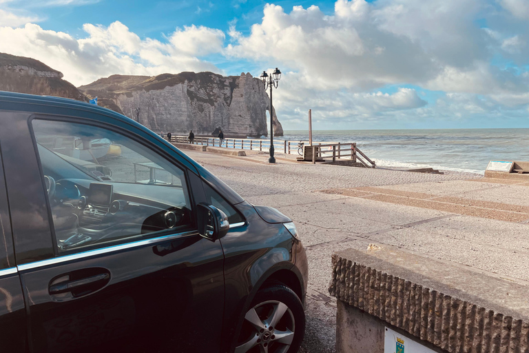 Private Full-Day Tour: Honfleur Old Harbor & Etretat Cliffs