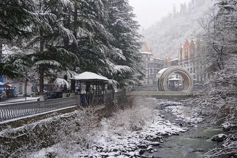 From Tbilisi: Magical Borjomi & Bakuriani with Toboggan Ride