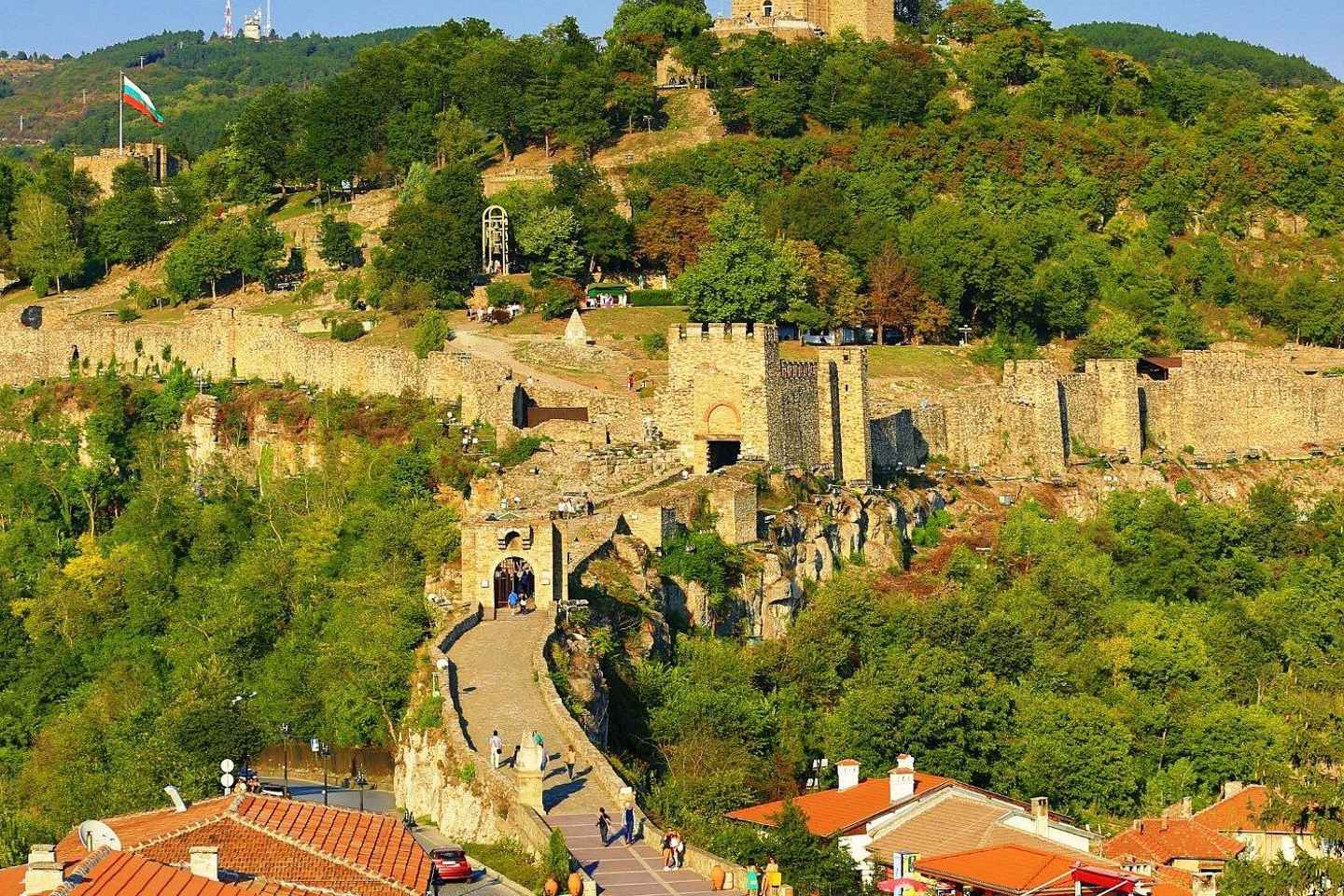 Depuis Bucarest : Excursion d'une journée à Veliko Tarnovo et Arbanassi