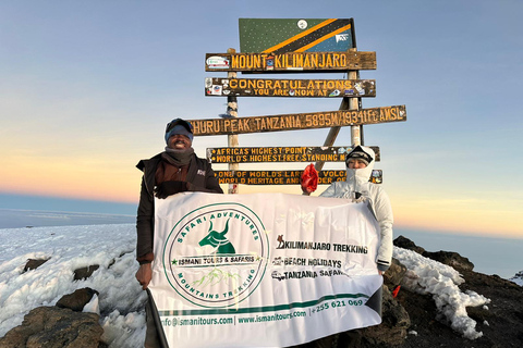 #1. La migliore rotta del Kilimangiaro Machame di 7 giorni