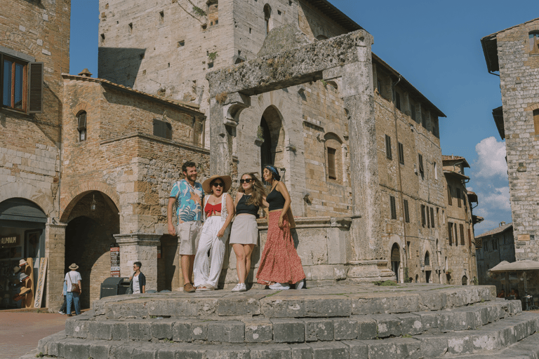 From Florence: Tuscany, Siena, San Gimignano & Winery Lunch Private Tour: Tuscany, Siena, San Gimignano & Winery Lunch