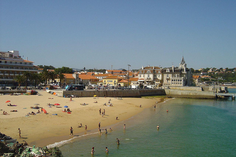 From Lisbon: Tour Sintra, Pena Palace, Regaleira and Cascais Private Tour