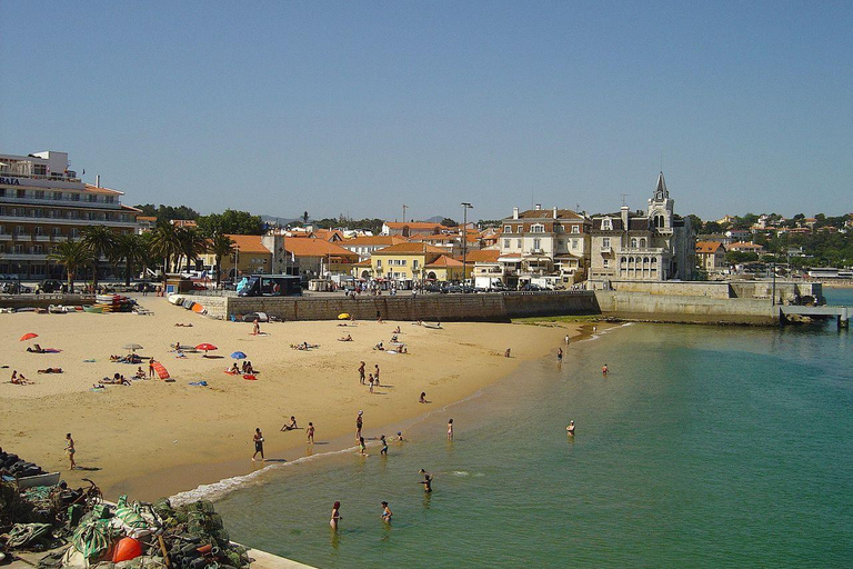 From Lisbon: Tour Sintra, Pena Palace, Regaleira and Cascais Private Tour