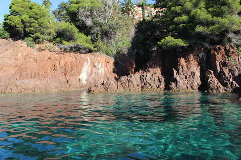 Cannes: excursión en barco por el macizo del EstérelCannes: Estérel Massif Boat Excursion