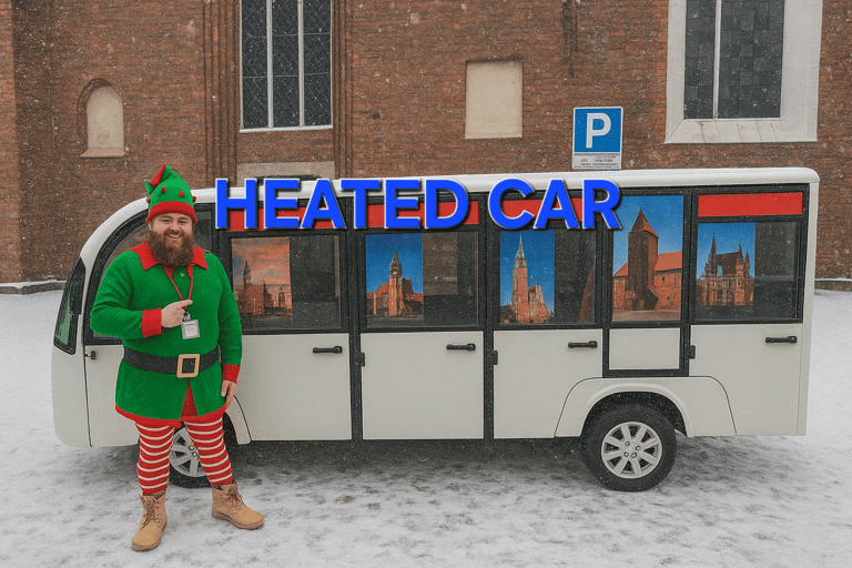 Gdańsk: Private Electric Cart Tour with Live Guide