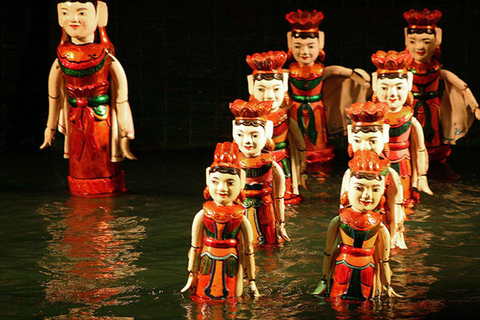 Hanoi: Thang Long Water Puppet Show Tickets VIP 2nd Class Rows 7-11 Express Pass