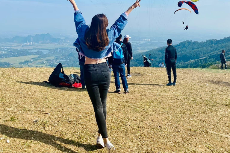 Hanoi Paragliding Tour - Roundtrip transfer from city Standard package – Round trip transfer from meeting point