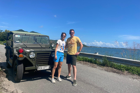 Hue till Hoi An med jeep via Hai Van Pass med fantastiska stopp