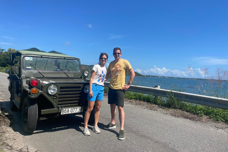 De Hue à Hoi An en jeep par le col de Hai Van avec des arrêts fabuleux