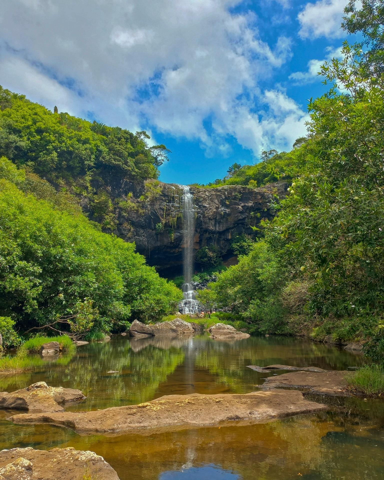 Mauritius Wandern 7 Wasserfälle Trip mit Ganga Talao & Mittagessen