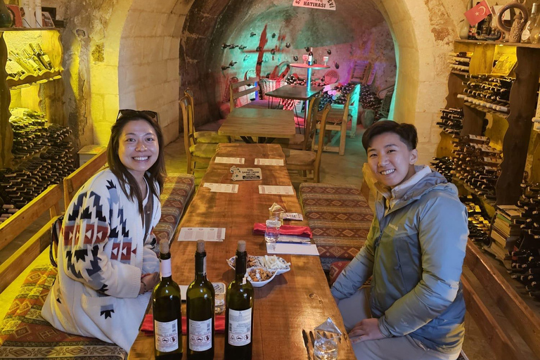 Cappadocia : Wine Tasting with Snacks and Hotel Transfer