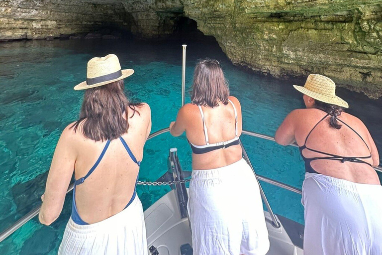 Malta: Private Boat Trip to Blue Lagoon & Crystal Lagoon 4 Hours