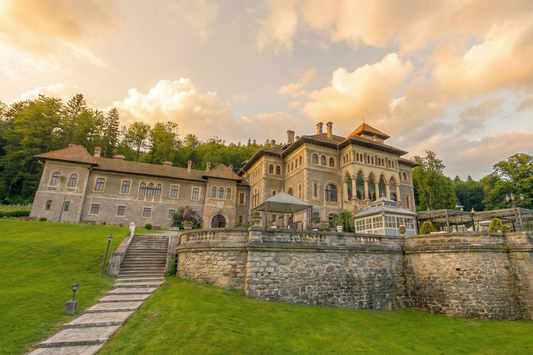 3 Castles from Bucharest: Wednesday, Peles & Dracula Castles MINIVAN Bucharest: Wednesday, Peles & Dracula Castles Tour