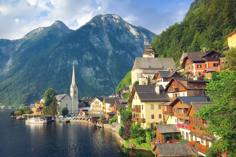 From Vienna: Melk, Hallstatt Boat Ride and Salzburg Trip Private Day Tour