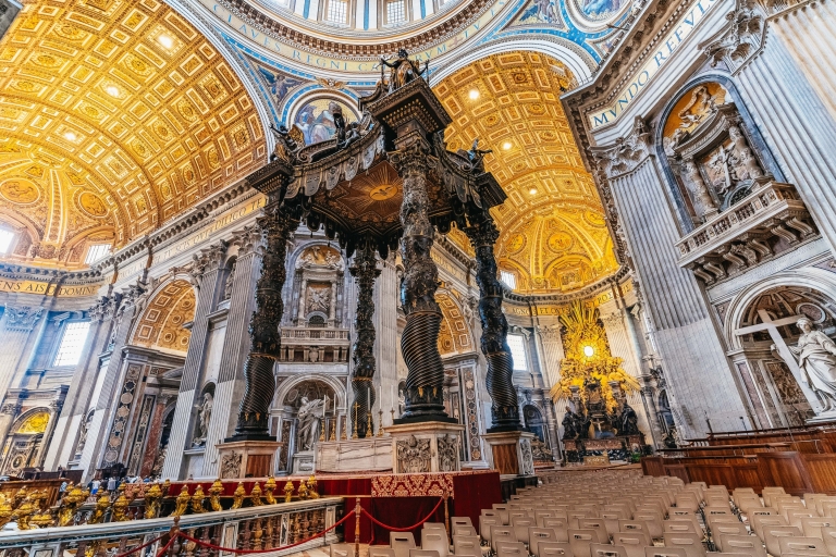 Rom: Führung durch den Petersdom, den Platz und die GrottenGeführte Tour in Englisch und Italienisch