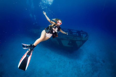 Cancun: Mergulhando em um navio afundado (Certified Divers)