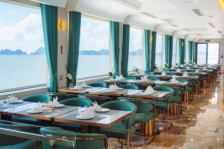 Ha Long Bay: Leona Cruise 6 Star Day Ship with Lunch