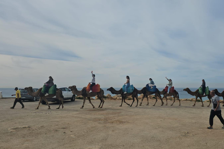 Hercules Caves & Cap Spartel Panoramic Tour with Camel Ride Tangier: Hercules Caves and Cap Spartel Panoramic Tour