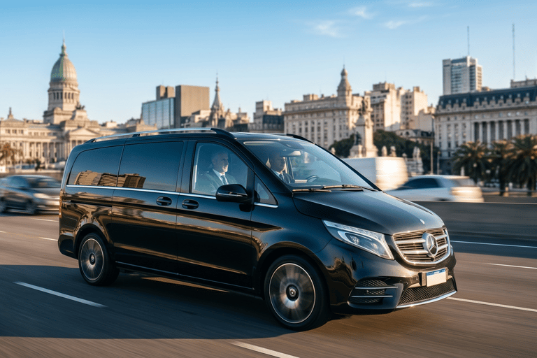 Buenos Aires: Private Transfer to/from EZE Airport Arrival: EZE Airport to hotel in Buenos Aires city center