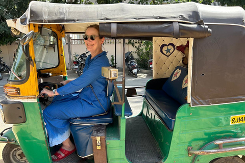 Jaipur : Privat guidad sightseeing-tur med Tuk-Tuk hela dagen