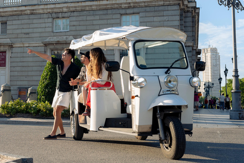 Madrid: Vistas panorámicas en Tuk Tukexcursión de 4 horas con servicio de recogida incluido