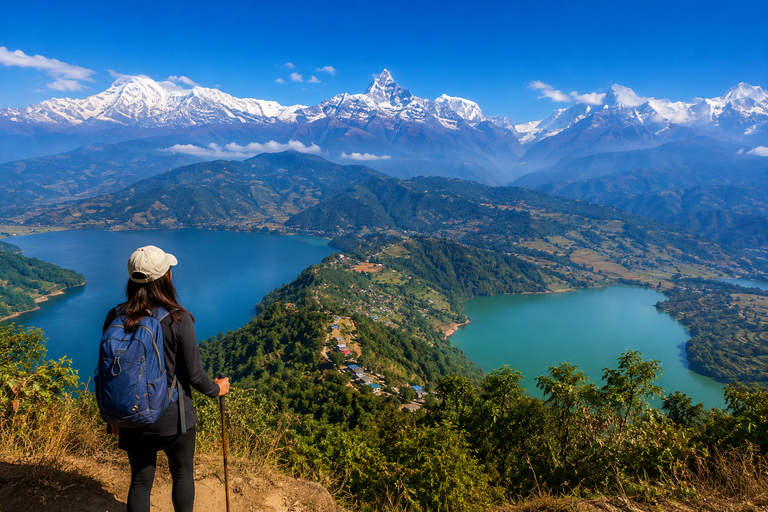 From Pokhara: Rupakot Day Hike with Twin Lakes & Himalayas