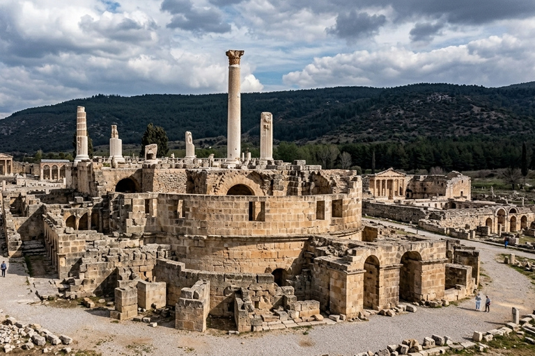 From Hammamet: Private Day Trip to Oudhna, Zaghouan, and Zriba El Olia Without a live guide