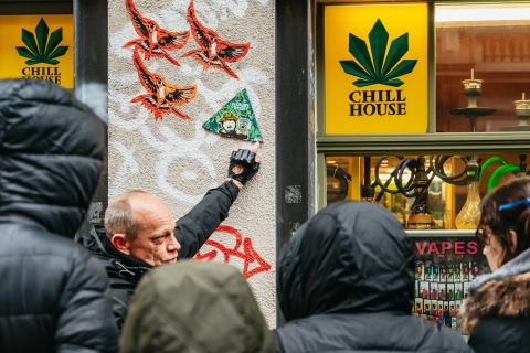 Dresde: visite à pied de l'art de rue du quartier de Neustadt