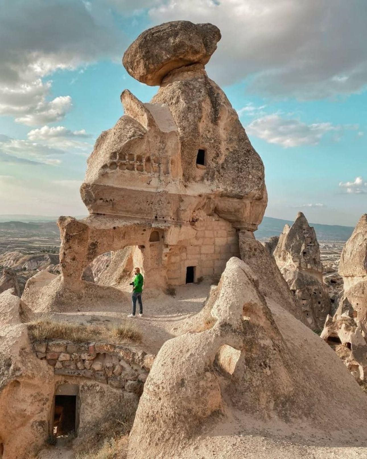Antalya, Alanya: 2-tägige Tour nach Kappadokien, Ballonfahrt und Stone Hotel