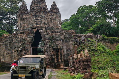 Siem Reap : Visite du complexe des temples d&#039;Angkor en jeepComplexe des temples d&#039;Angkor Circuit en jeep de l&#039;armée américaine