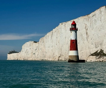 Newhaven: Excursão de barco ao farol de Beachy Head