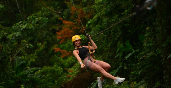 La Fortuna: Zip Line Tour with Rappel