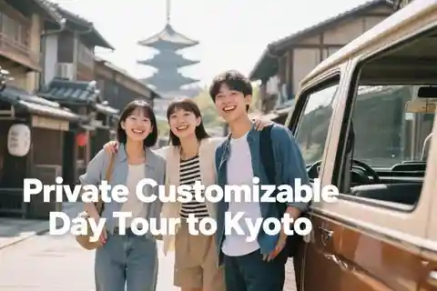 From Osaka: Private Customizable Day Tour to Kyoto