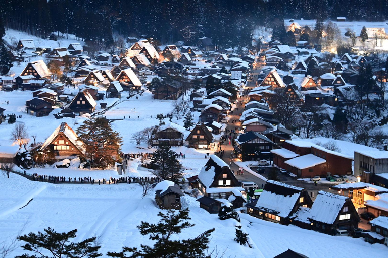 Nagoya: Hida Takayama & Weltkulturerbe Shirakawa-go TagestourOhne Mittagessen