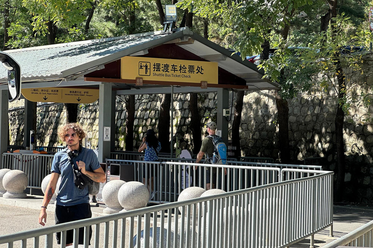 Mutianyu Great Wall Ticket (Optional: Cable Car/ Toboggan) Mutianyu Ticekt + Round Way Cable Car