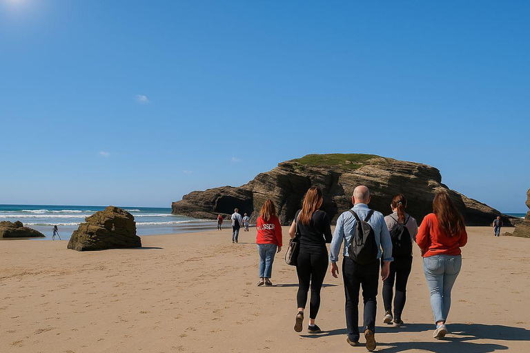Cathedrals Beach and Lugo: Private Sightseeing Tour from Santiago to Northern Galicia Cathedrals Beach and Lugo: Private Tour from Santiago to Northern Galicia