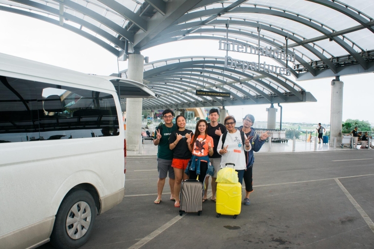 Cebu: Private Hotel-Airport Transfer (One Way) Private Tour (6-13 Persons)