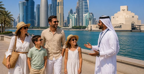 Guided Tour of Stress-Free Family Vacation in Qatar